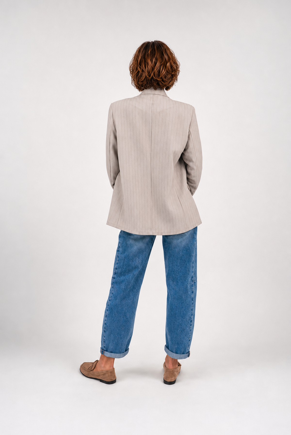 Blazer Oda Krijtstreep