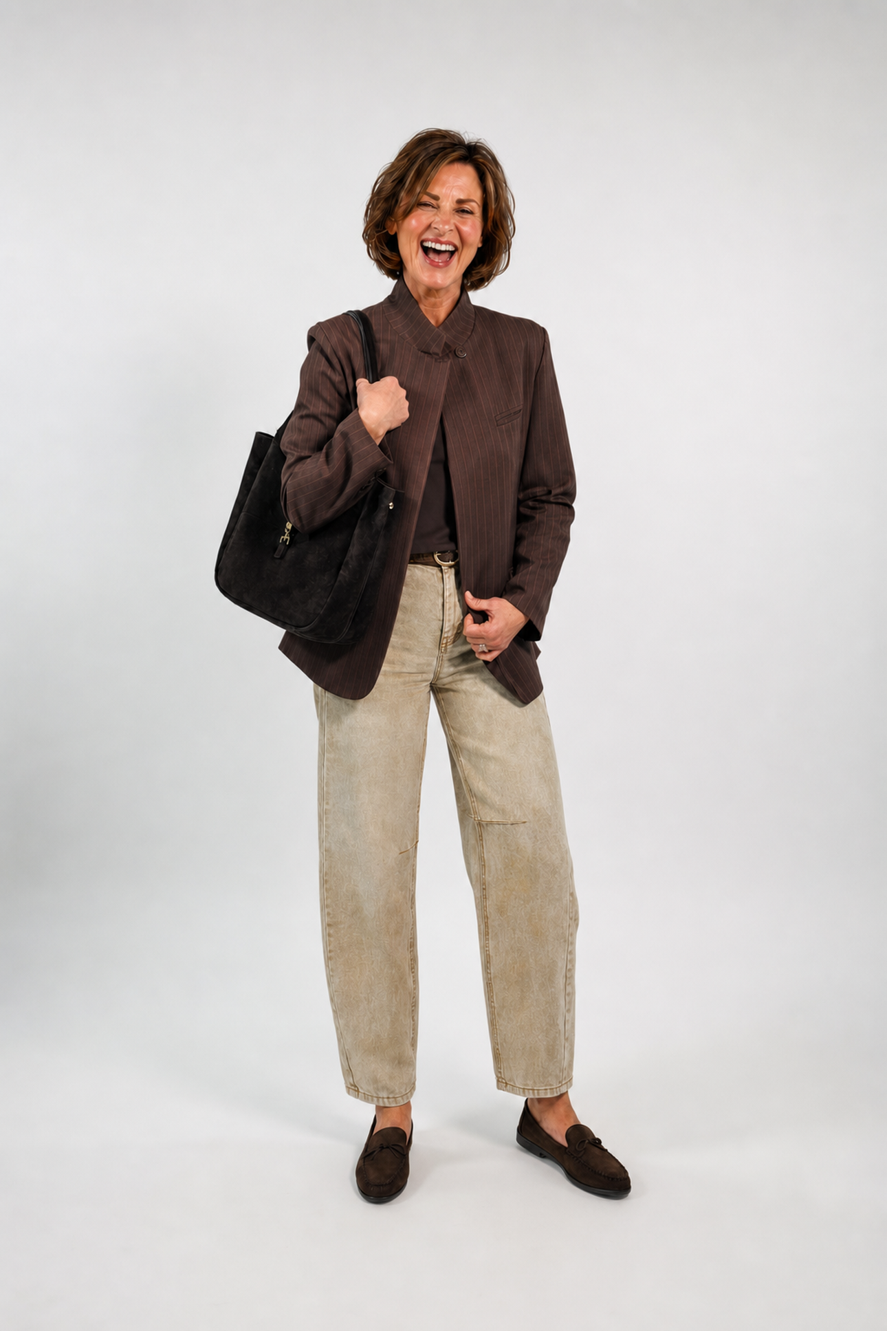 Blazer Oda Krijtstreep