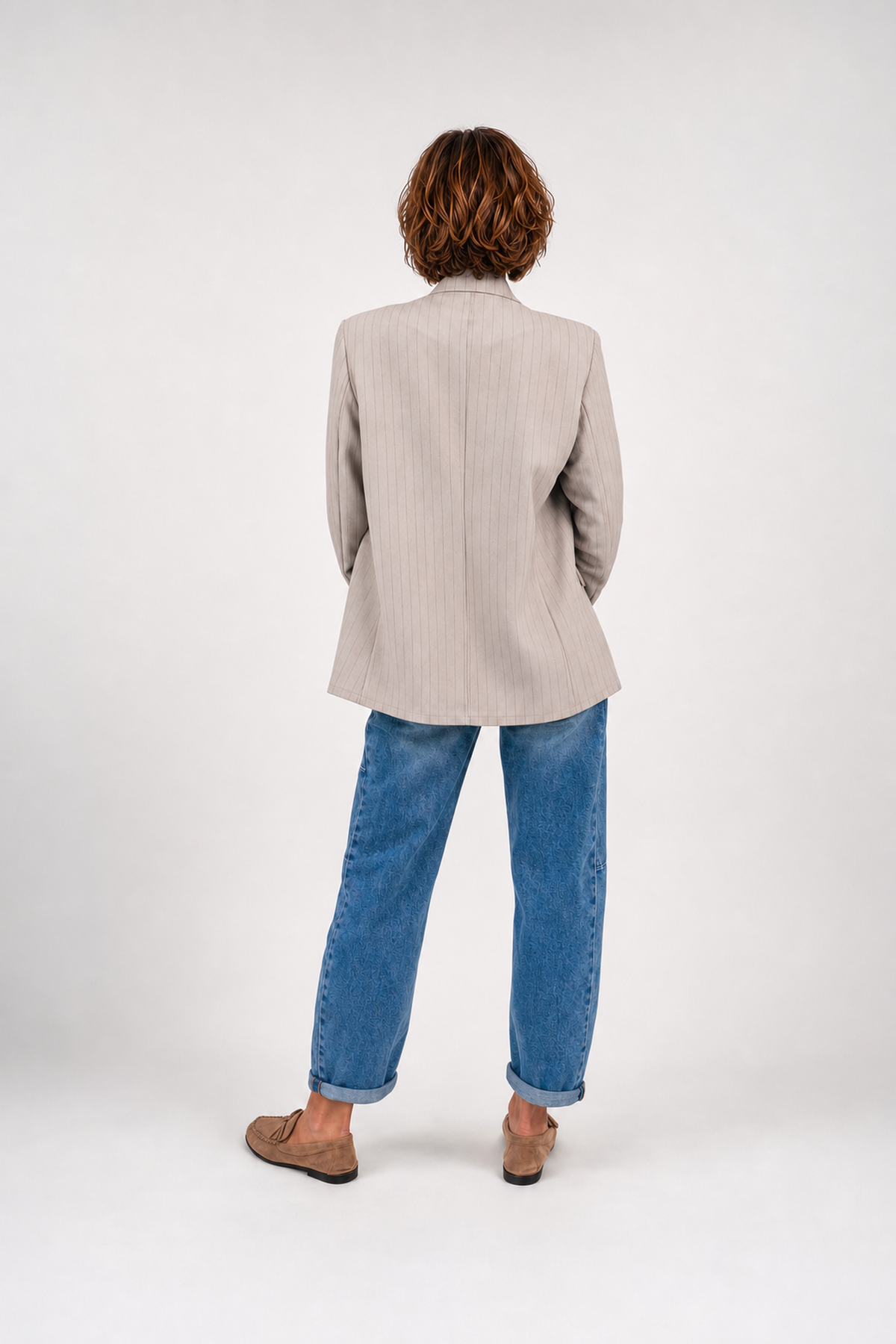Blazer Oda Krijtstreep