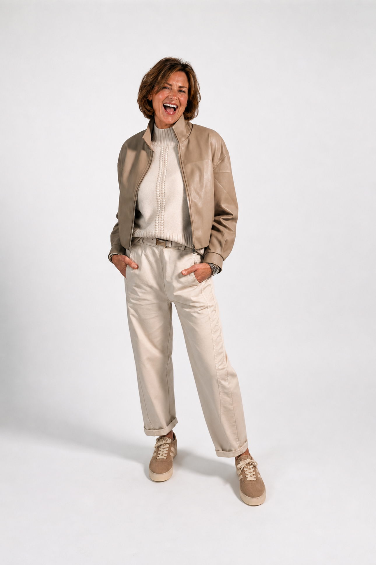 Leatherlook jack Glenn